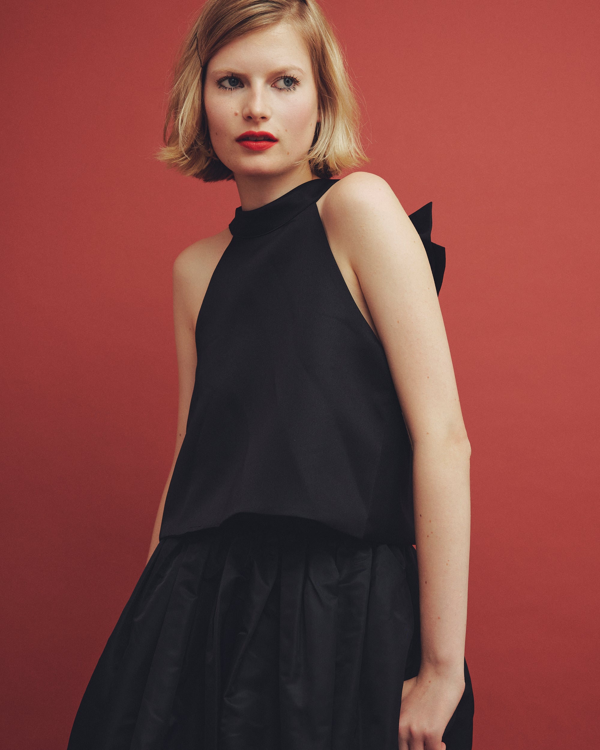 【完売品】gajess Ribbon Blouse 36 black gajess Ribbon Blouse ブラック 36