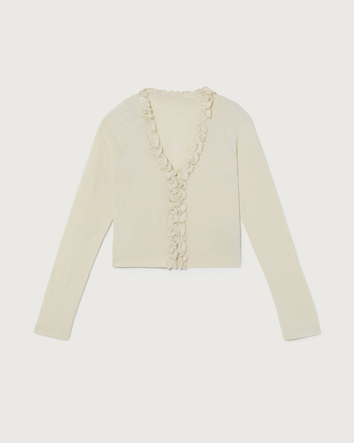 Petal cardigan (red)