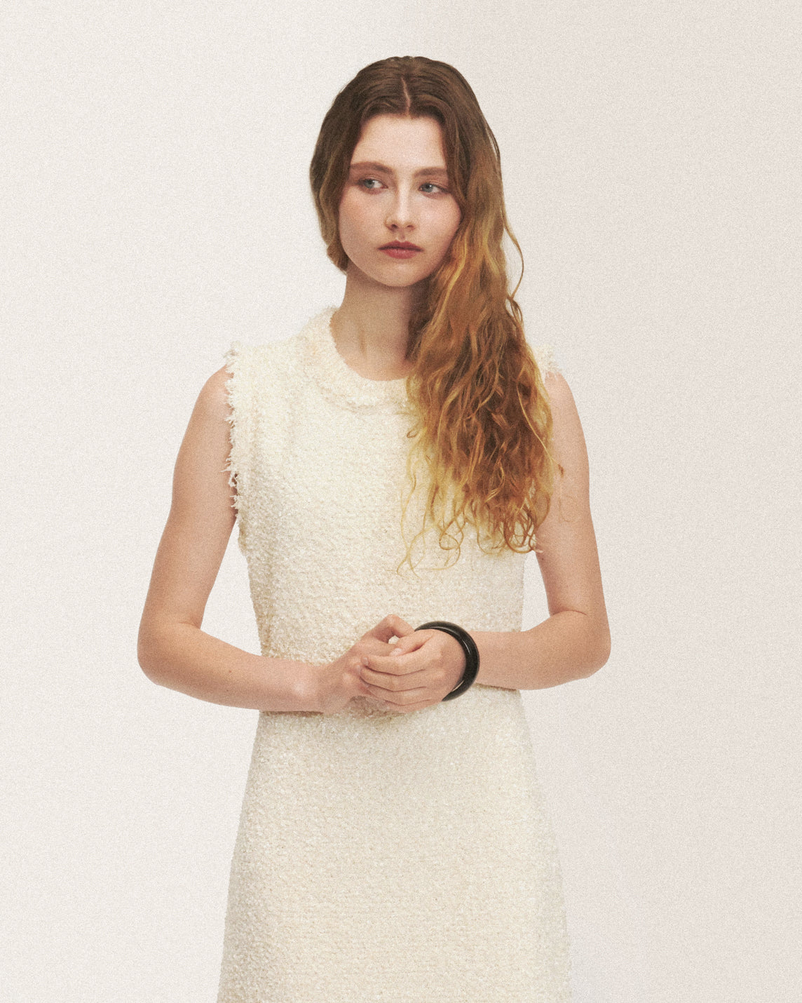 Wavy dess (ivory)